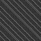 44 x 36 Baby It's Gnomes Out Diagonal Stripe Black Wilmington Prints 100% Cotton Christmas